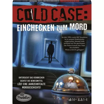 RAVENSBURGER Cold Case: Einchecken zum Mord Kooperatyvinis Detektyvo Žaidimas