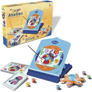 Ravensburger CreArt Atelier Stitch Piešimas Pagal Skaičius Rinkinys