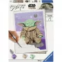 Ravensburger CreArt Star Wars - Meditierender Grogu Piešimas pagal skaičius rinkinys