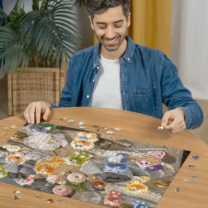 RAVENSBURGER Dėlionė Gelini dengia stalą (1000 dalių)
