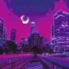 Ravensburger Puzzle Neon Collection Los Angeles (500 vnt.)
