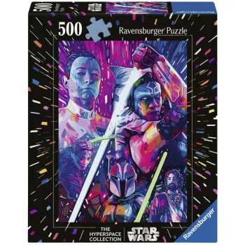 Ravensburger Puzzle Star Wars The Hyperspace Collection: Ahsoka (500 Pieces, Large Pieces)