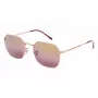 Ray-Ban Frank RB3694 Akiniai Moterims Blizgus Auksas Tamsiai Žalia 53mm