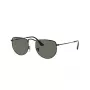 Ray-Ban Frank RB3958 Akiniai Unisex 50/20/145 mm Juodas Rėmas Žali Poliarizuoti