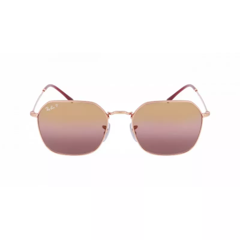 Ray-Ban Hawkeye RB3694 Akiniai Moterims Blizgantys Juodi Tamsiai Pilki Gradientiniai 53mm