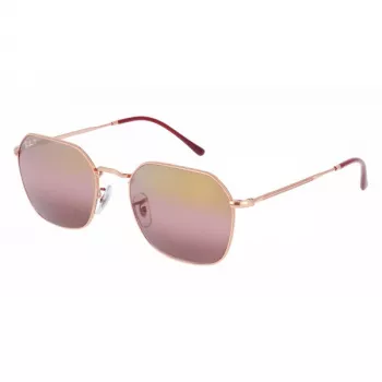 Ray-Ban Hawkeye RB3694 Akiniai Moterims Blizgantys Juodi Tamsiai Pilki Gradientiniai 53mm