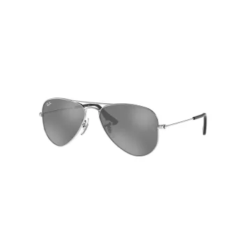 Ray-Ban Junior RJ9506S2126G5 Vaikiški Pilotiniai Akiniai Nuo Saulės Skaidri Mėlyna Pilka Gradientiniai 50/13/120 mm