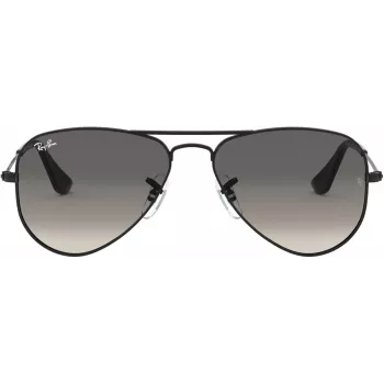 Ray-Ban Junior RJ9506S220115 Akiniai, Matinis Juodas Rėmelis, Pilki Gradientiniai Stiklai, 50/13/120 mm