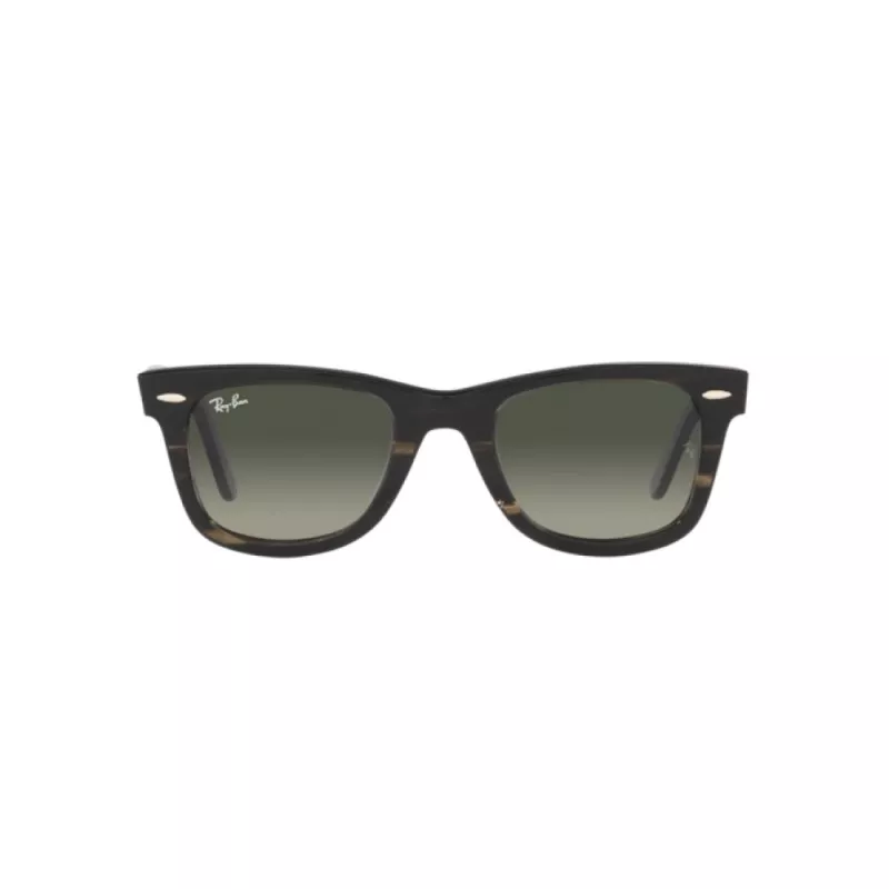 Ray-Ban Original Wayfarer Classic Akiniai RB2140-136071 Skaidrus Pilkas Rėmas Pilki Gradientiniai Lęšiai 55/18/145 mm