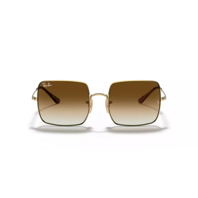 Ray-Ban RB1971-914751 Square 1971 Akiniai - Poliruoto Aukso Rėmelis, Rudas Gradientinis Stiklas, 54mm