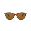 Ray-Ban RB2185 Wayfarer II akiniai Striped Havana Brown Gradient 52mm