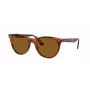 Ray-Ban RB2185 Wayfarer II akiniai Striped Havana Brown Gradient 52mm