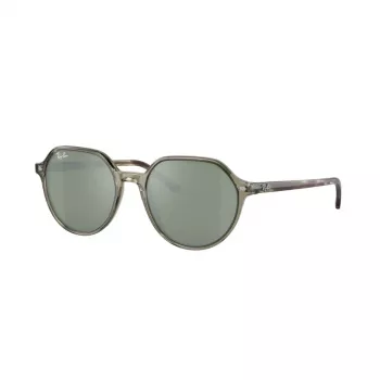 Ray-Ban RB2195 Hawkeye akiniai Skaidrūs pilki Šviesiai mėlyni/violetiniai gradientiniai 51mm