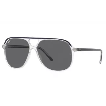 Ray-Ban RB2198 The Hawkeye Akiniai Nuo Saulės Skaidrūs Pilki Mėlynas Gradientas 56/14/145 mm Unisex