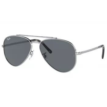 Ray-Ban RB3625003R562 New Aviator akiniai Unisex Auksinis Metalas Pilkas Gradientas 62mm