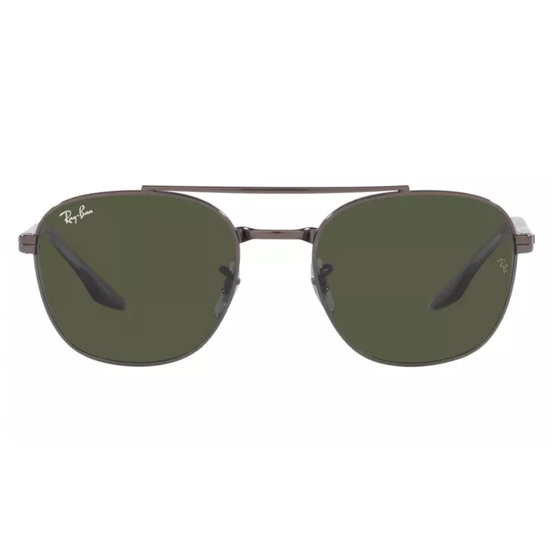 Ray-Ban RB3688 Akiniai Nuometiniai Gunmetal Green G-15 57mm