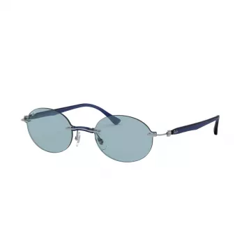 Ray-Ban RB8060-004-80 Unisex Pilot Aviatoriniai Akiniai nuo Saulės Gunmetal Pilka 54mm