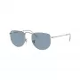 Ray-Ban Reverse RB3958 Akiniai Unisex 50/20/145 mm Sidabriniai Šviesiai Mėlyni
