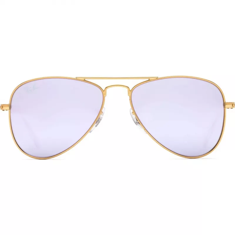 Ray-Ban RJ9506S2494V5 vaikiški akiniai nuo saulės – skaidrūs mėlyni rėmeliai, mėlynų gradientų lęšiai, 50 mm lęšio plotis