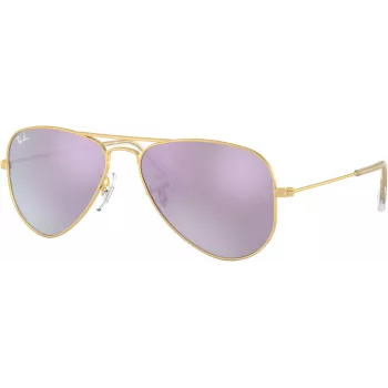 Ray-Ban RJ9506S2494V5 vaikiški akiniai nuo saulės – skaidrūs mėlyni rėmeliai, mėlynų gradientų lęšiai, 50 mm lęšio plotis