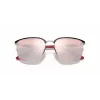 Ray-Ban Unisex RB3673MF060H2 Geometriniai Auksiniai Akiniai nuo Saulės su Tamsiai Mėlynais Lęšiais, 56mm