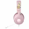 Razer Kraken V4 X Pokémon Pikachu & Eevee Edition laidinis žaidimų ausinių komplektas, USB-A, 7.1 erdvinis garsas, Chroma RGB