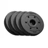 REBEL ACTIVE Bituminis svarmenų rinkinys 4x5kg, 51mm anga - olimpinėms štangoms