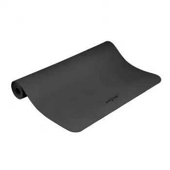 REBEL ACTIVE mankštos kilimėlis 200x115x1 cm TPE juodas Jogai, Pilatesui, Fitnesui