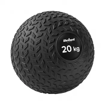 REBEL ACTIVE Slam Ball 23cm 20kg – Mažas medicininis kamuolys reabilitacijos pratimams