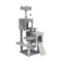REBEL ANIMALS Cat Tree 45x45x137 cm pilka