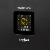 Rebel POWER-1000 sieninis avarinis maitinimo šaltinis – gryno sinusinio signalo keitiklis su 12V įkrovimo funkcija, 230V, 1000VA/700W