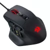 REDRAGON Aatrox 6200DP RGB MMO žaidimų pelė - juoda