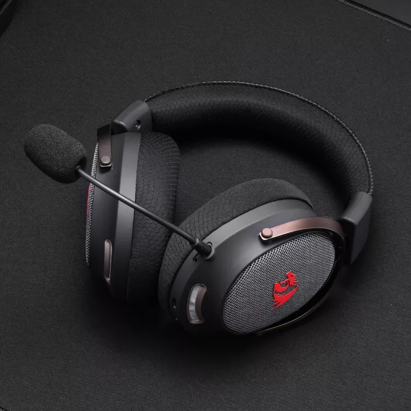 Redragon Arrow Pro H858 belaidė žaidimų ausinė (Bluetooth + 2.4GHz)