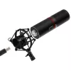 REDRAGON BLAZAR RD-GM300 kardinoidinio kryptingumo USB žaidimų mikrofonas su trikojžiu stovu, pop filtru ir smūgius sugeriančiu laikikliu - juoda