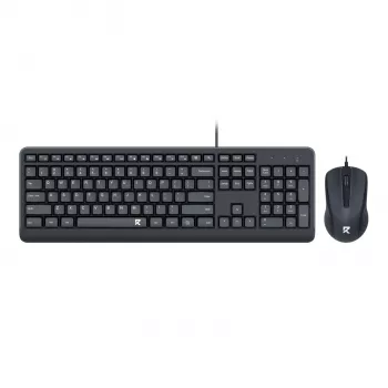 Redragon BS-7092 laidinis žaidimų klaviatūros ir pelės rinkinys, RGB apšvietimas, 3200 DPI, juoda