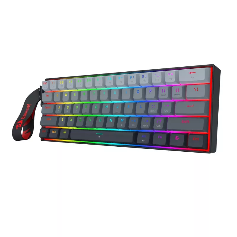 Redragon FIZZ Magnetic+ laidinis 60% žaidimų klaviatūra