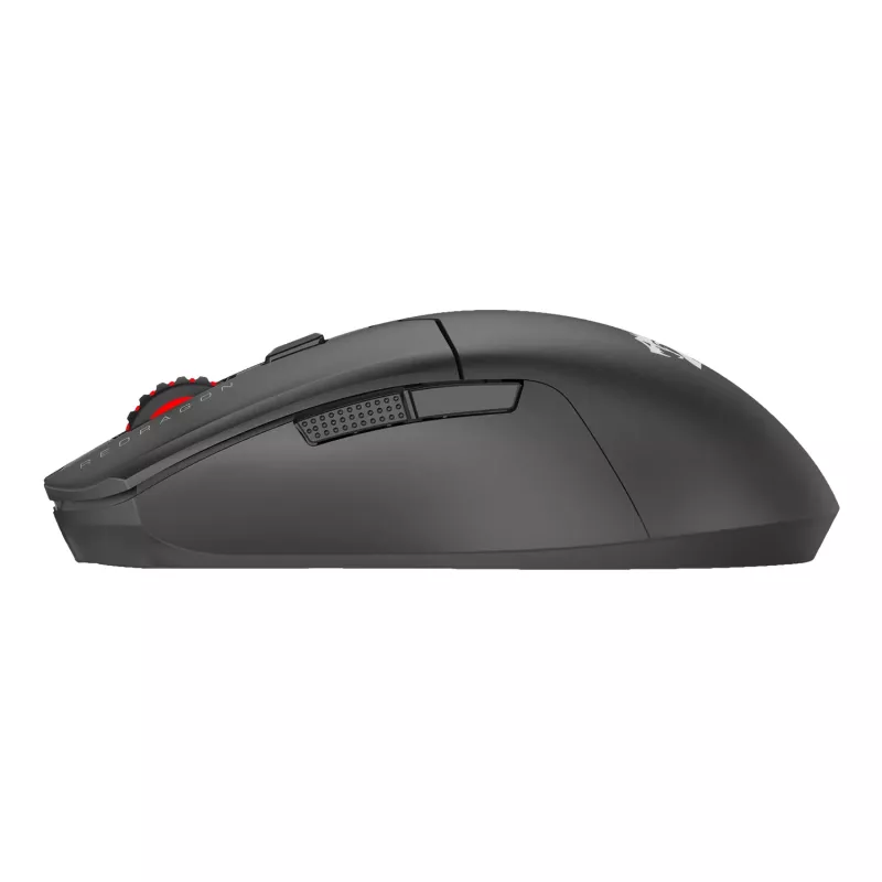 Redragon FYZU M995 PRO belaidė žaidimų pelė - juoda, 26K DPI Pixart 3395, trijų režimų, 9 mygtukai, RGB, 70h baterija