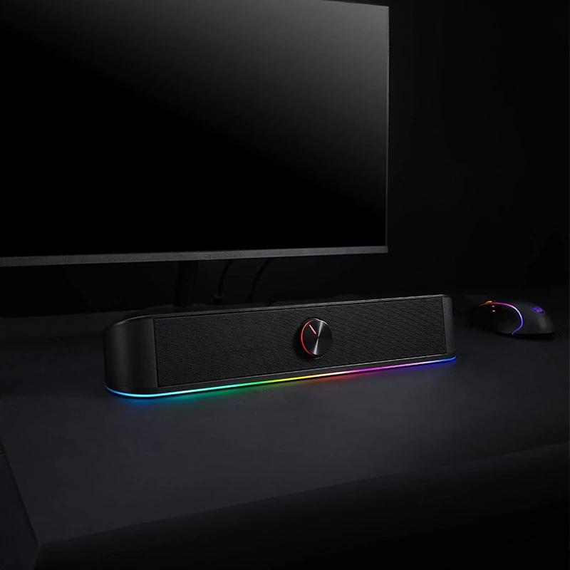 Redragon GS560 Adiemus 2.0 RGB USB/Aux garsiakalbis - juodas