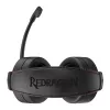 Redragon H211 CRONUS Virtual 7.1 aplinkos garso RGB laidinis žaidimų ausinių komplektas - juodos spalvos