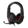 Redragon H211 CRONUS Virtual 7.1 aplinkos garso RGB laidinis žaidimų ausinių komplektas - juodos spalvos