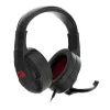 Redragon H211 CRONUS Virtual 7.1 aplinkos garso RGB laidinis žaidimų ausinių komplektas - juodos spalvos