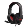 Redragon H211 CRONUS Virtual 7.1 aplinkos garso RGB laidinis žaidimų ausinių komplektas - juodos spalvos