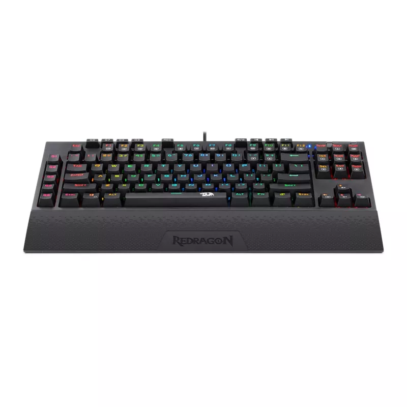 Redragon K588 RGB Pro BROADSWORD TKL mechaninė žaidimų klaviatūra (laidinis, juoda)