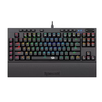 Redragon K588 RGB Pro BROADSWORD TKL mechaninė žaidimų klaviatūra (laidinis, juoda)