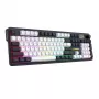 Redragon K762WB-RGB-PRO LCD pilno dydžio garsą izoliuojanti mechaninė klaviatūra - juoda