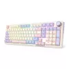 Redragon K768VI-WL Eisa 100 belaidė žaidimų klaviatūra, Lilac
