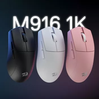 REDRAGON M916 PRO 1K 3 režimų belaidė žaidimų pelė - rožinė
