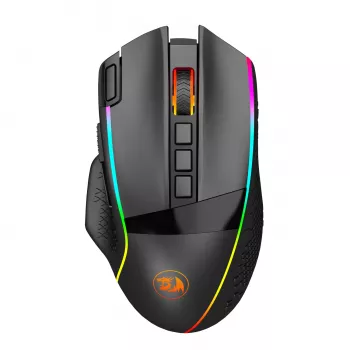 Redragon M991 RGB PRO ENLIGHTENMENT 26000 DPI tri-režimo belaidė žaidimų pelė - juoda