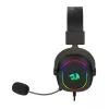 REDRAGON ZEUS-X USB RGB žaidimų ausinės - juodos