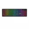 Redragon RM104 PRO VOLCANO RGB belaidė membranninė žaidimų klaviatūra - juoda